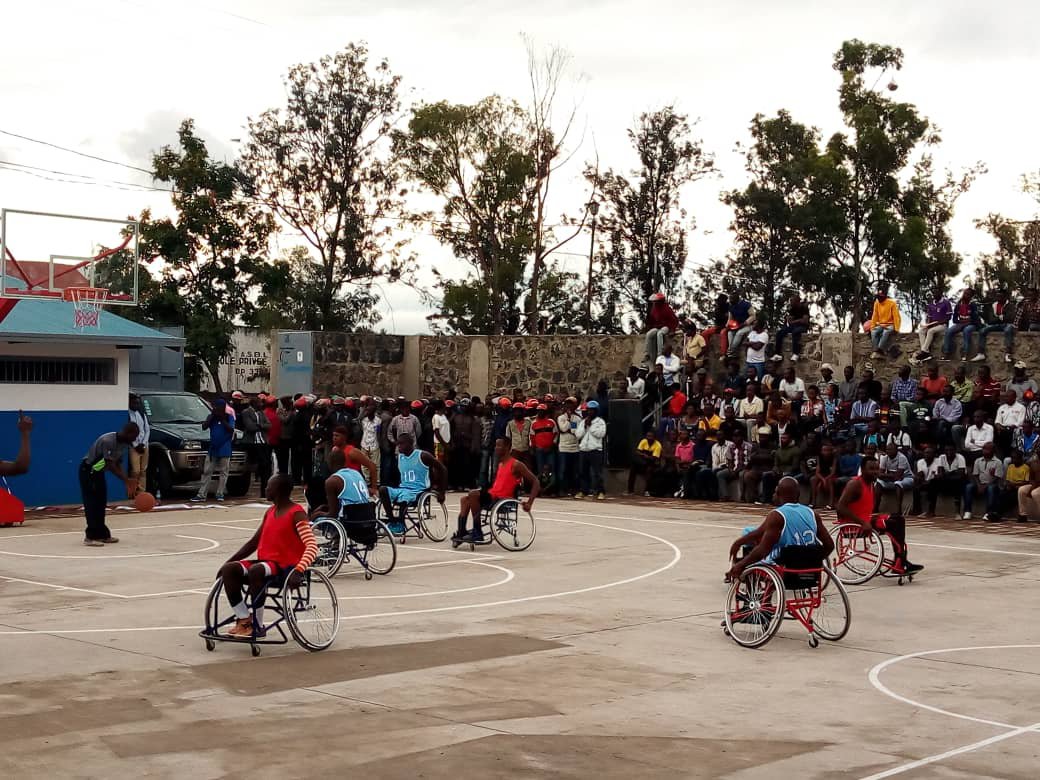 Goma : La sélection congolaise Inaugure le stadium omnisport paralympique par une victoire internationale.