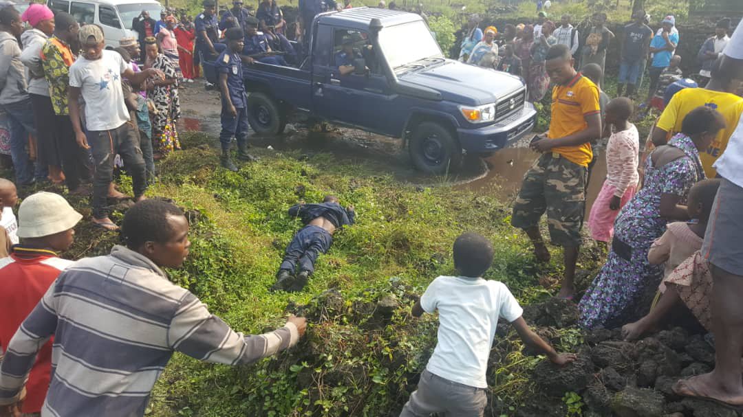 Goma: Un corps sans vie d’un policier  retrouvé dimanche