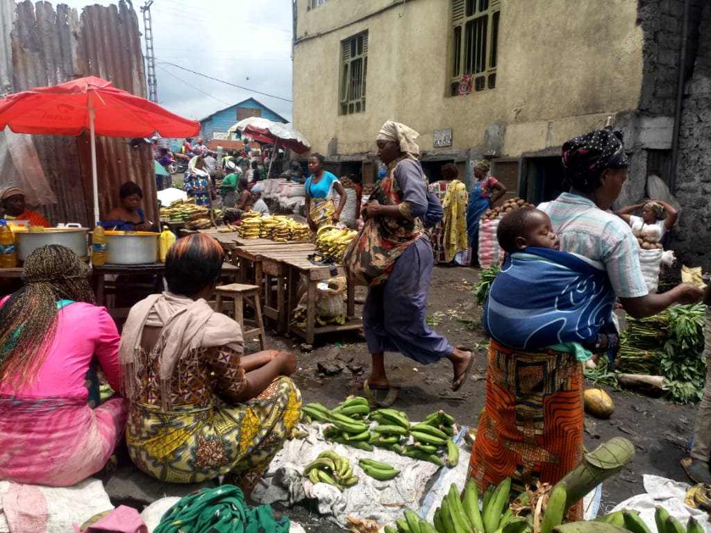 Goma : Les vendeuses de bananes se plaignent de l’état de route Goma- Masisi