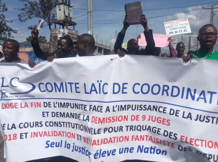 Goma:  »une marche pacifique pour la bonne justice en RDC » CLC