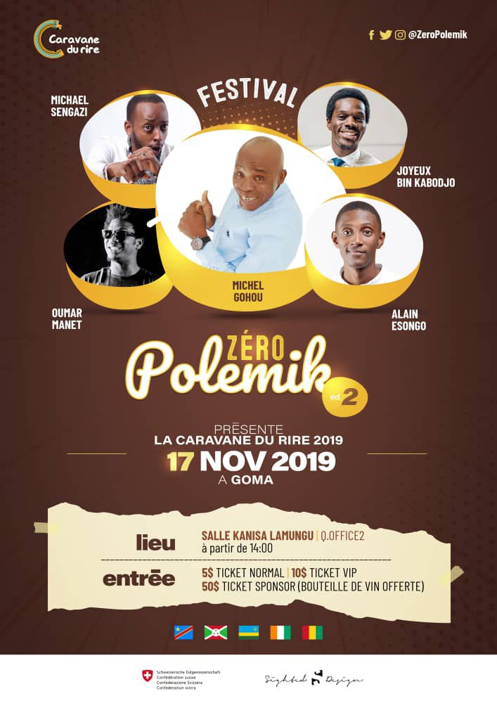 Goma : Zéro Polemik, un festival qui nous fait oublier Ebola.