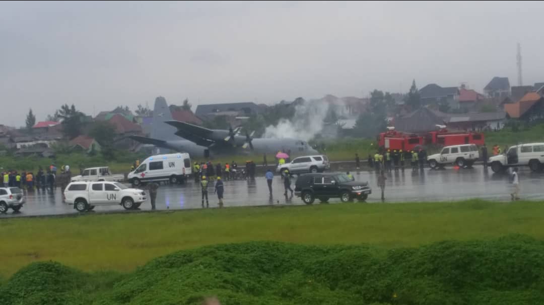 Aucune perte en vie humaine lors d’un atterrissage raté à l’aéroport de Goma